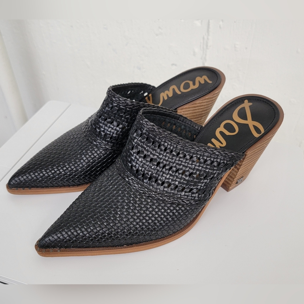 Sam Edelman Black Mule Size 8